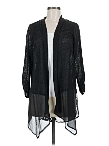 August Silk Cardigan (view 1)