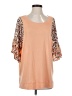 GiGio Orange 3/4 Sleeve Top Size S - photo 1
