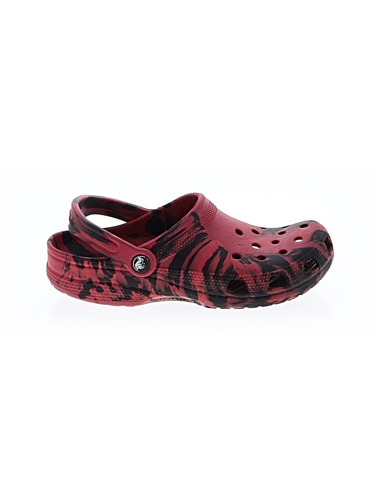 Pre-owned Crocs Mule/clog In Red