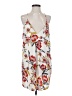 Global Village 100% Polyester Print White Cocktail Dress Size S - photo 1
