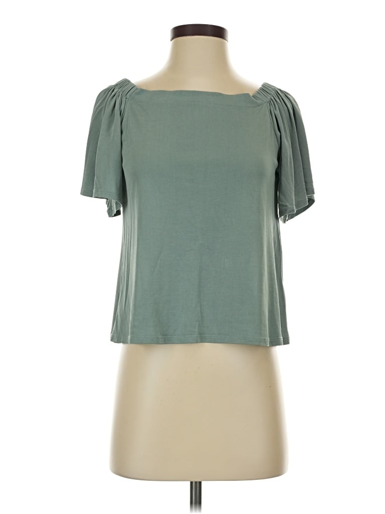 Pre-owned Abbeline Short Sleeve T-shirt In Green