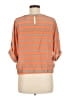 BCBGMAXAZRIA Orange Short Sleeve Top Size M - photo 2