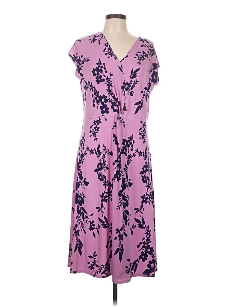 Pre-owned Iman Casual Dress In Purple
