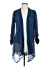 August Silk Blue Kimono Size M - photo 1