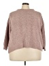 Market and Spruce Chevron-herringbone Brown Pullover Sweater Size 3X - photo 1