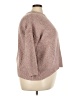 Market and Spruce Chevron-herringbone Brown Pullover Sweater Size 3X - photo 4