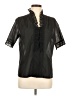 Assorted Brands Black Short Sleeve Blouse Size M - photo 1