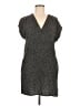 Gap Polka Dots Gray Casual Dress Size M - photo 1