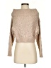 Express Metallic Tan Pullover Sweater Size XS - photo 1