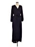 Connected Apparel 100% Polyester Black Casual Dress Size 8 - photo 1
