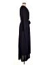 Connected Apparel 100% Polyester Black Casual Dress Size 8 - photo 4