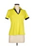 Greg Norman 100% Polyester Yellow Short Sleeve Polo Size M - photo 1