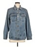 Shein Blue Denim Jacket Size 6 - photo 1