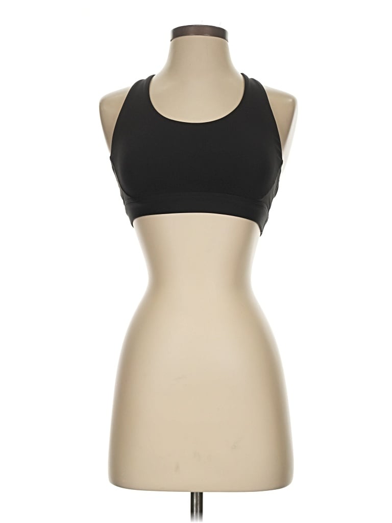 Pre-owned Athleta Sports Bra In Black