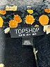 Topshop Floral Black Shorts Size 4 - photo 3