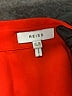 Reiss 100% Viscose Red Orange Long Sleeve Blouse Size 6 - photo 7