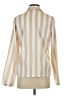 Nordstrom Rack 100% Polyester Stripes Tan Long Sleeve Blouse Size XS - photo 2