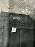 BDG 100% Cotton Solid Black Denim Skirt Size S - photo 4