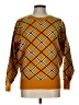 Tahari Argyle Yellow Pullover Sweater Size L - photo 1