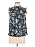 Como Black Black Sleeveless Blouse Size M - photo 1