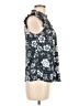 Como Black Black Sleeveless Blouse Size M - photo 4