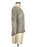 Abercrombie & Fitch Metallic Silver Pullover Sweater Size XS - photo 4