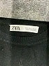 Zara Black Long Sleeve Top Size S - photo 7
