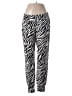 CAbi Animal Print Silver Casual Pants Size M - photo 1