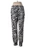 CAbi Animal Print Silver Casual Pants Size M - photo 2