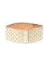 Roberto Cavalli Ivory Gray Belt Size EU (IT) 40 - photo 1