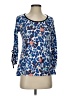 Cubism Blue 3/4 Sleeve T-Shirt Size S - photo 1