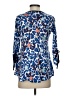 Cubism Blue 3/4 Sleeve T-Shirt Size S - photo 2