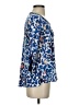 Cubism Blue 3/4 Sleeve T-Shirt Size S - photo 4
