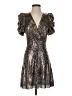 BA&SH Paisley Silver Cocktail Dress Size S - photo 1