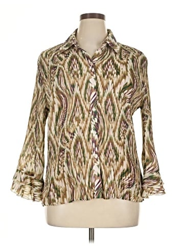 Essentials by Milano Long Sleeve Blouse (view 1)