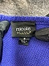 Nicole by Nicole Miller Blue Pullover Sweater Size M - photo 7