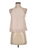 Pull&Bear Tan Sleeveless Blouse Size XS - photo 1