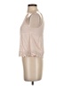 Pull&Bear Tan Sleeveless Blouse Size XS - photo 5