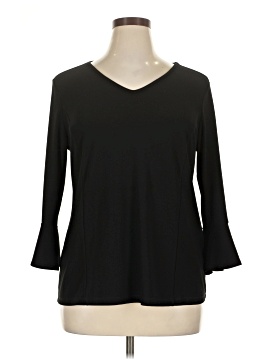 Susan Graver 3/4 Sleeve Top