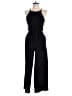 Speechless Solid Black Jumpsuit Size L - photo 1