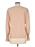 Shein Tan Long Sleeve Blouse Size L - photo 2