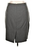 J.Crew 100% Wool Solid Gray Wool Skirt Size 14 - photo 2