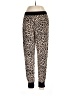Honeydew Animal Print Black Casual Pants Size M - photo 1