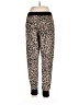 Honeydew Animal Print Black Casual Pants Size M - photo 2