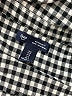 Gap Outlet 100% Cotton Checkered-gingham Black Long Sleeve Button-Down Shirt Size S - photo 7