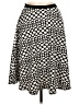Bobeau Polka Dots Black Casual Skirt Size M - photo 2