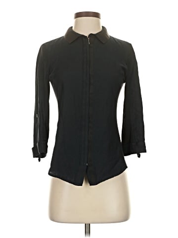 Elie Tahari 3/4 Sleeve Button-Down Shirt (view 1)