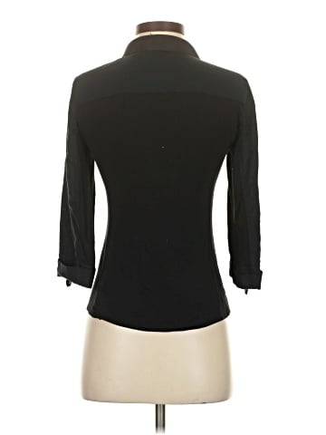 Elie Tahari 3/4 Sleeve Button-Down Shirt (view 2)