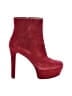 Gucci Red Burgundy Ankle Boots Size EU (IT) 37 / US 7 - photo 1