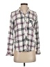Rails Plaid Ivory Long Sleeve Blouse Size S - photo 1